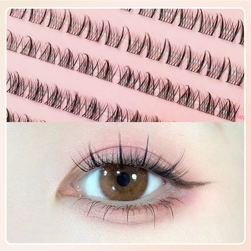 MR.WISH心愿先生|懒人三步曲升级款ABA假睫毛/PLUS装/替换装 Segmented Single Cluster Eyelashes