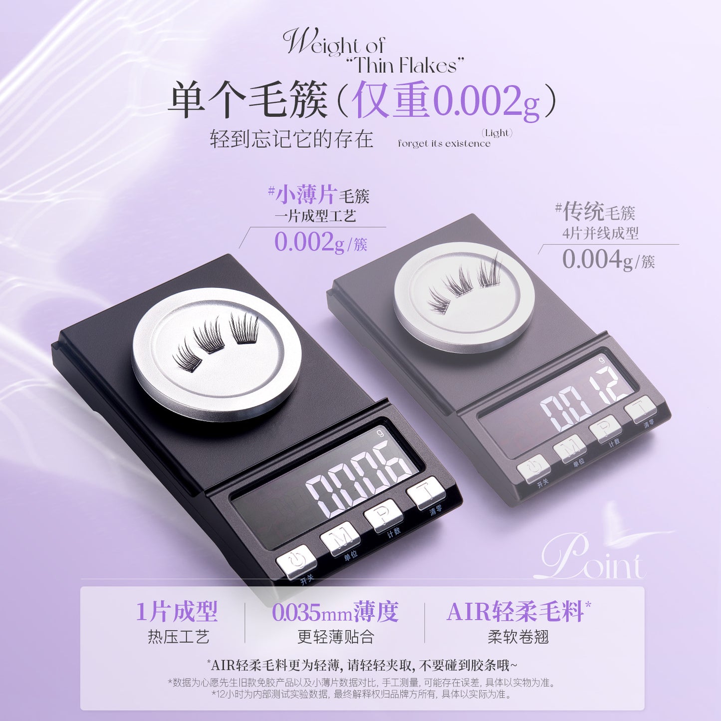 【新品免胶】MR.WISH心愿先生|小薄片系列太阳花&女团睫免胶款假睫毛Glue-free Segmented Single Cluster Eyelash