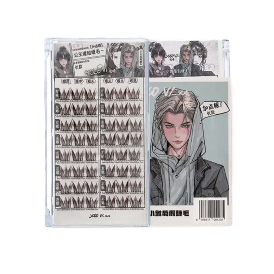 【新品】YOLO VI 摇一夏|小雏菊假睫毛单簇分段式超自然仿真女款Segmented Single Cluster Eyelashes