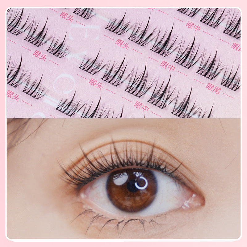 【120簇大容量】MR.WISH心愿先生|懒人太阳花假睫毛PLUS装 Segmented Single Cluster Eyelashes PLUS