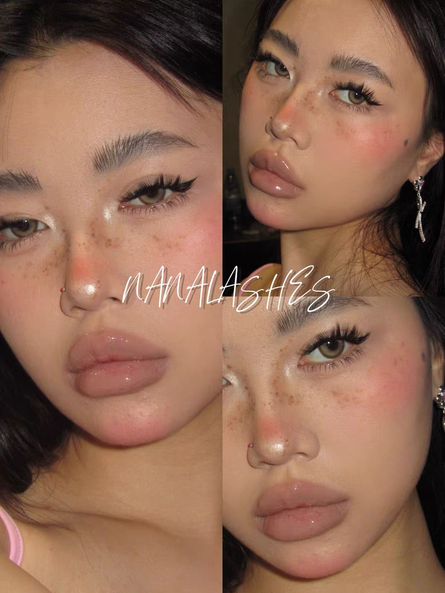 NANALASHES｜新品「睡美人」D翘欧美精致蓬松感浓密单簇假睫毛 Segmented Single Cluster Eyelashes